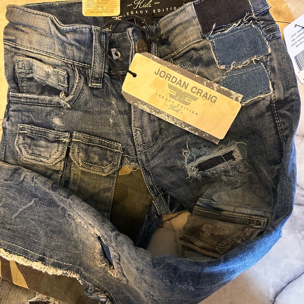 Jordan Craig Ripped Denim Jeans